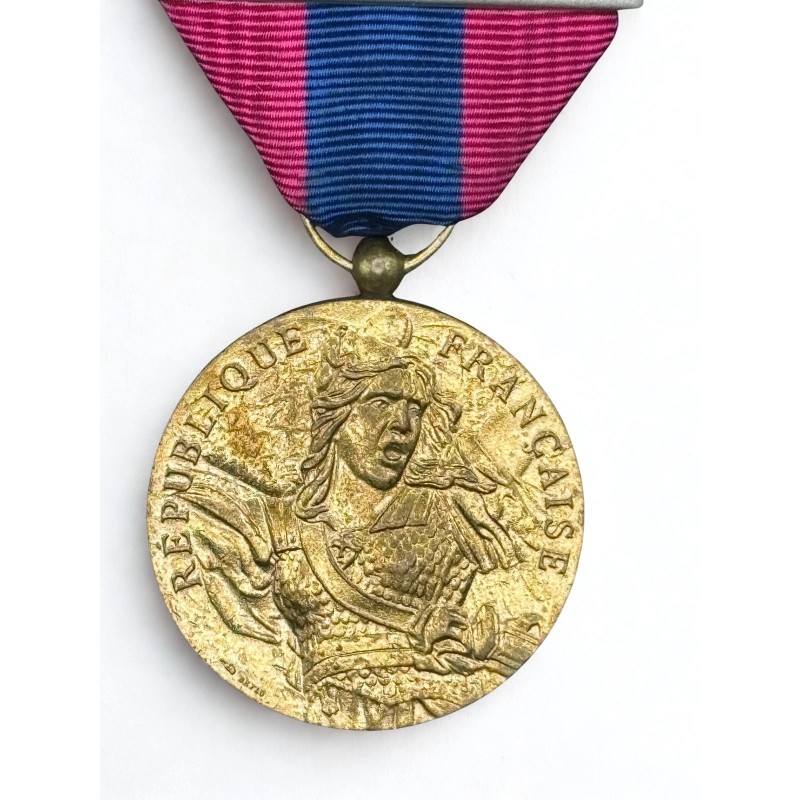 Médaille de la Défense Nationale - Bronze - Agrafe Artillerie