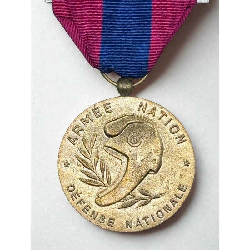 Médaille de la Défense Nationale - Bronze - Agrafe Artillerie