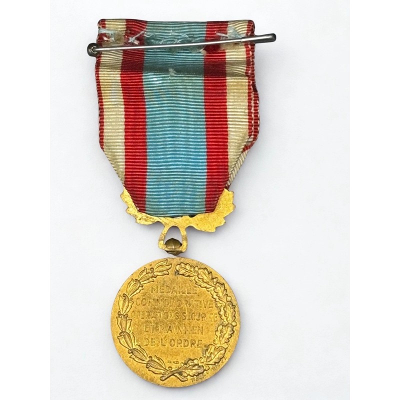 Médaille commémorative des opérations de sécurité et de maintien de l’ordre