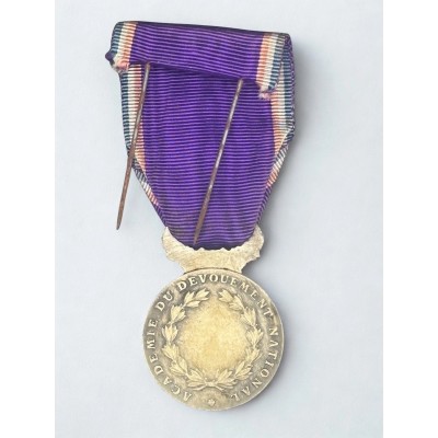Médaille de l'Académie du Dévouement National
