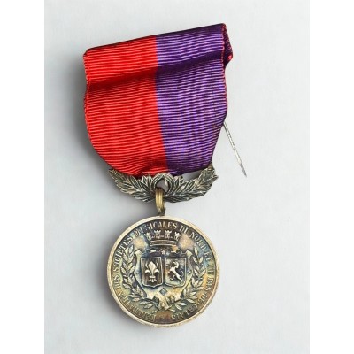 Médaille des fédérations des sociétés musicales du Nord et Pas-De-Calais