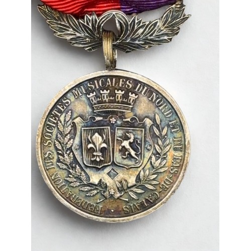 Médaille des fédérations des sociétés musicales du Nord et Pas-De-Calais 2