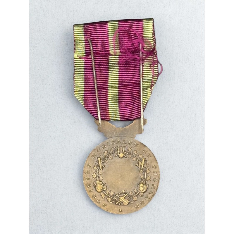 Médaille des Sociétés Musicales et Chorales