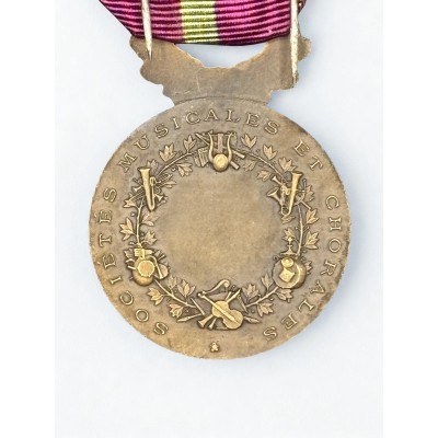 Médaille des Sociétés Musicales et Chorales