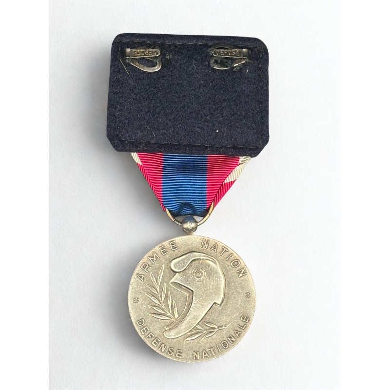 Médaille de la Défense Nationale - Argent - Agrafe Artillerie