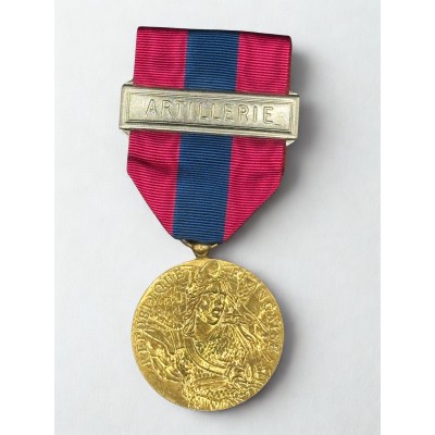 Médaille de la Défense Nationale - Bronze - Agrafe Artillerie