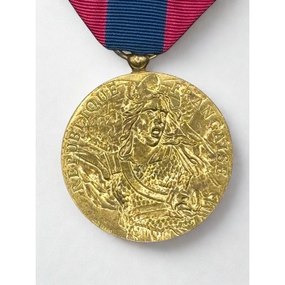 Médaille de la Défense Nationale - Bronze - Agrafe Artillerie